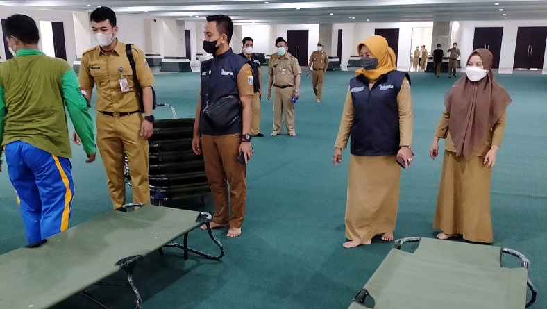 Pemkot Jakarta Barat Siapkan GOR Jadi Tempat Isolasi Terpusat