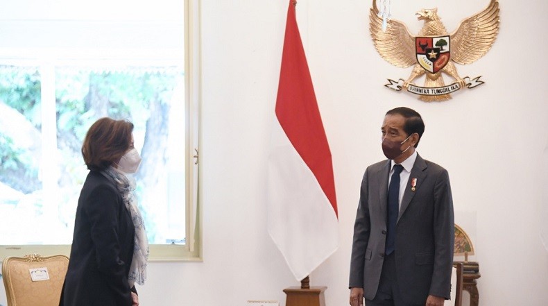 Bertemu Menteri Prancis, Jokowi Bahas Investasi Industri Pertahanan