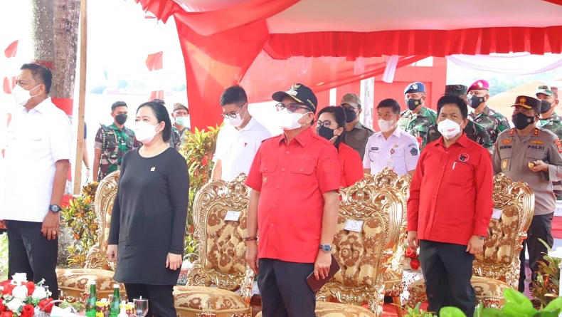 Kapolda Bersama Forkopimda Sulut Dampingi Ketua DPR Kunker ke Pulau Lembeh