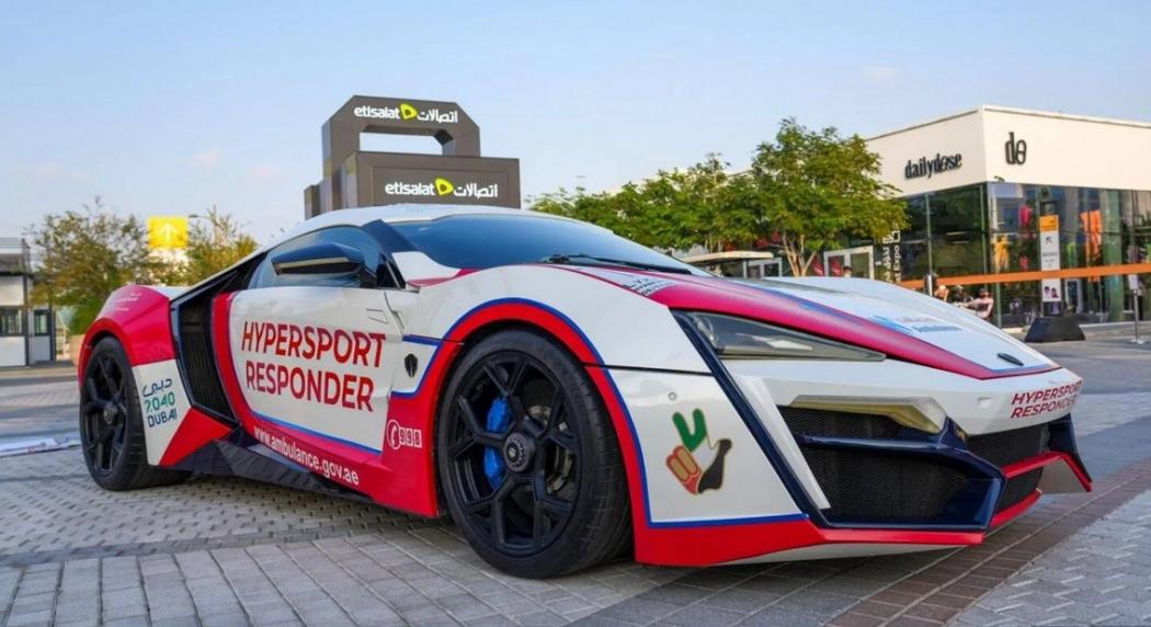Bikin Nangis, Dubai Jadikan Supercar Mobil Ambulans