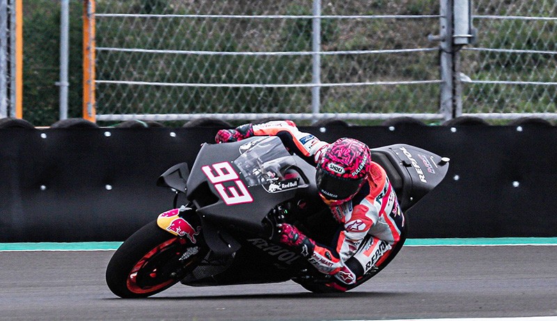 Hasil Pramusim MotoGP Mandalika Hari Kedua Pukul 09.00 WIB: Marquez 4 Besar, Quartararo Melempem