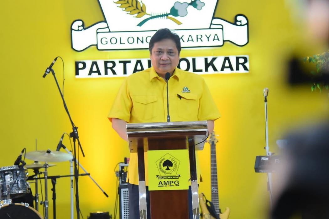 Songsong Pemilu 2024, Airlangga Hartarto Minta AMPG Segera Susun Program Pemenangan Golkar