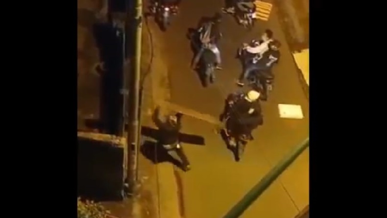 Viral Video Aksi Teror Geng Motor di Pasirkaliki Cimahi Utara