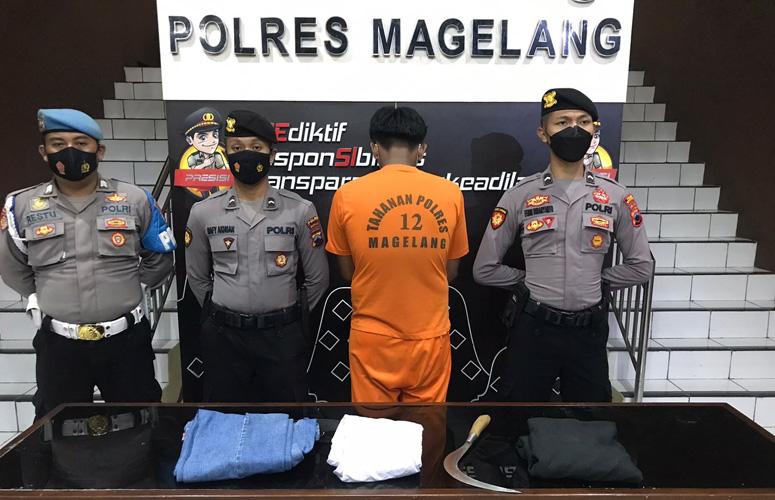 Brutal, Siswa SMK di Magelang Bacok Pelajar dengan Celurit hingga Terluka Parah 
