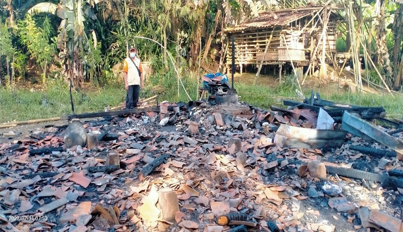 Gegara Kebakaran, Nenek Berusia Hampir Seabad di Sukabumi Harus Kehilangan Rumah  
