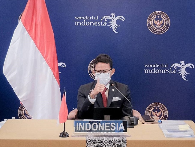 Gelar Kick-Off Tourism Working Group G20 2022, Sandiaga: Indonesia Pimpin Solusi Parekraf Dunia 