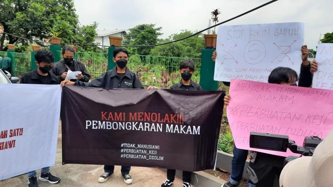 Tolak Makam Vanessa Angel Dipindah, Pendemo Kawal hingga Rencana Doddy Sudrajat Batal