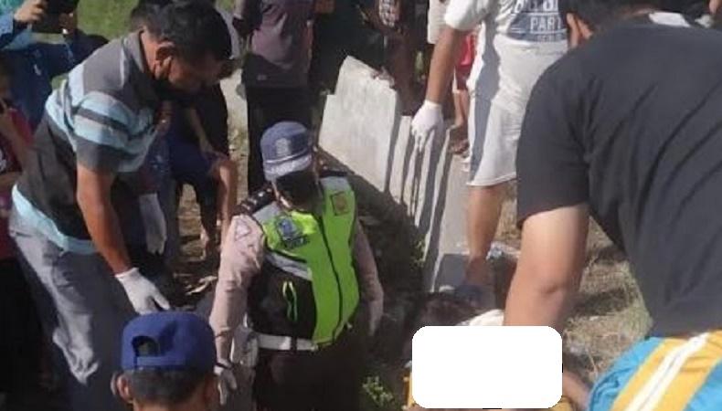 Simalungun Gempar, Perempuan Tewas di Pinggir Jalan Diduga Korban Tabrak Lari
