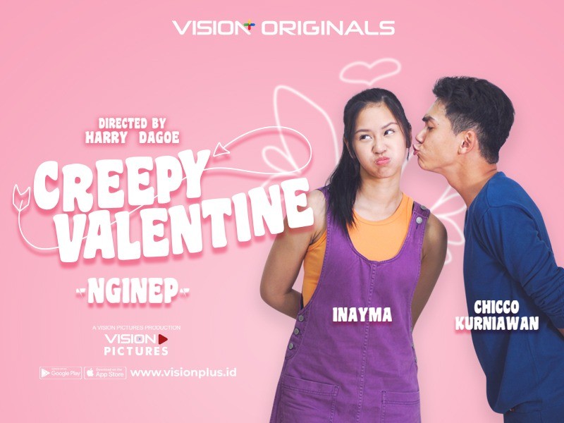 Cinta Bersemi di Rumah Kos, Ikuti Vision+ Originals Terbaru Creepy Valentine: Nginep