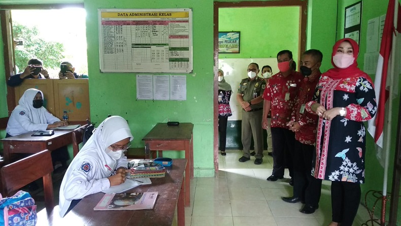 Waspadai Penyebaran Covid-19 di Sekolah, Pemkab Klaten Terapkan PTM 50 Persen