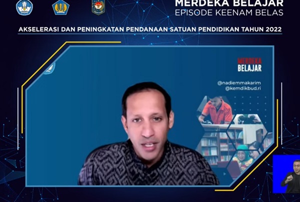 Berdasarkan Hasil Survei, Nadiem Sebut Guru dan Murid Kurang Interaktif