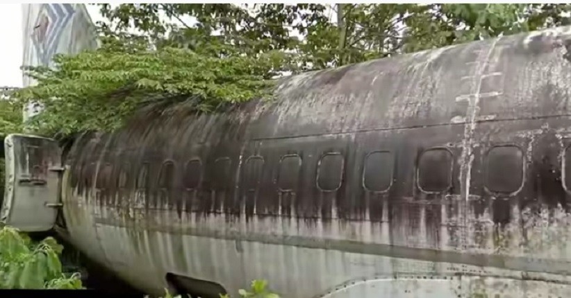 Misteri Bangkai Pesawat Boeing Terparkir di Tengah Hutan, Sempat Jadi Tempat Wisata
