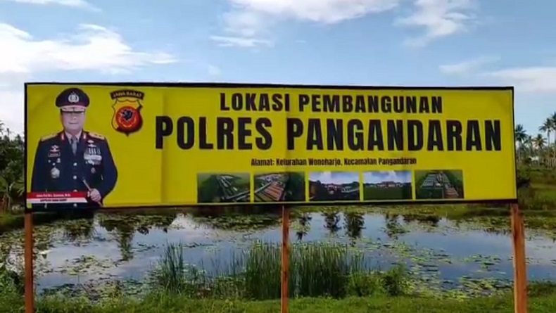 Mako Polres Pangandaran Ditarget Mulai Dibangun 2023 di Wonorejo