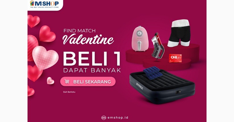 Manfaatkan Diskon MSHOP untuk Bikin Pasangan Lengket di Bulan Kasih Sayang