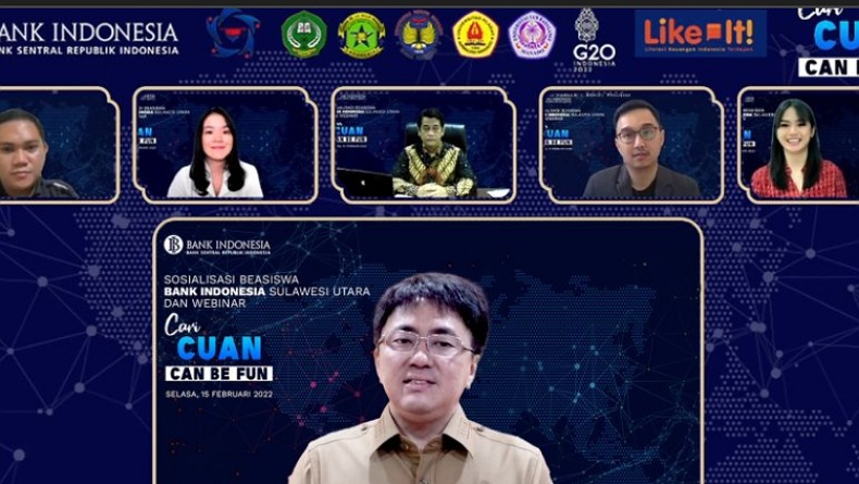 275 Mahasiswa Sulut Dapat Beasiswa dari BI, Tiap Bulan Rp1 Juta