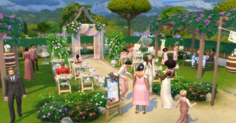 Berkat My Wedding Stories, Pernikahan di Sims 4 Jauh Lebih Dinamis