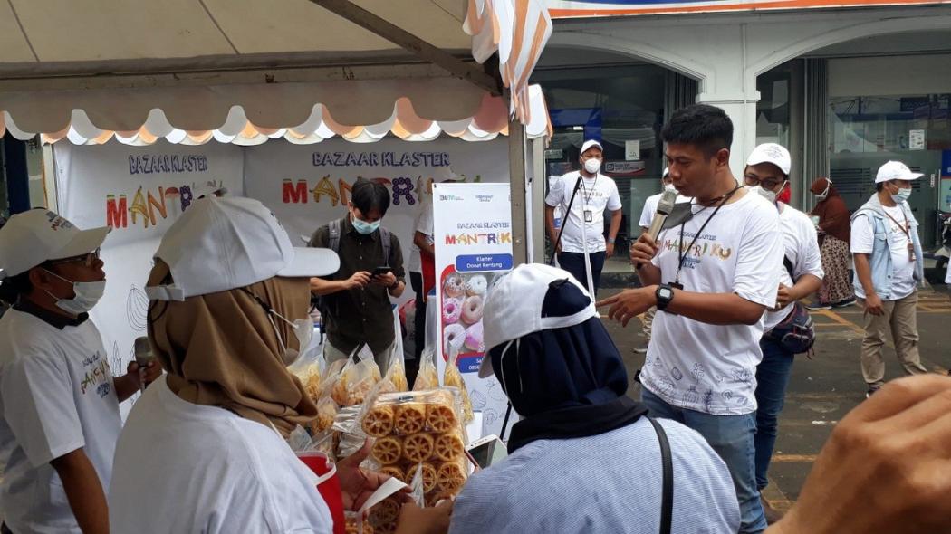 Bazaar Klaster Mantriku BRI Hadir di Cilandak, Dagangan UMKM Ludes dalam 1 Jam Saja