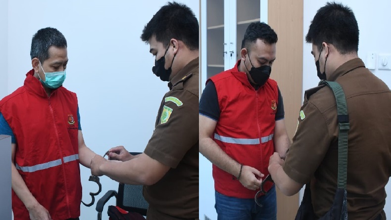 2 Tersangka Korupsi Proyek Fiktif Posfin Dijebloskan ke Rutan Kebonwaru Bandung