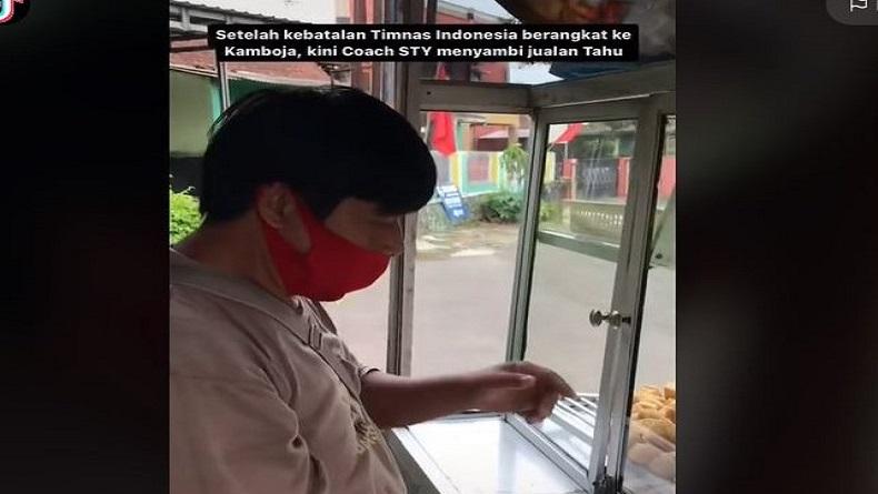 Viral, Wajah Penjual Tahu di Purwokerto Mirip Pelatih Shin Tae-yong 