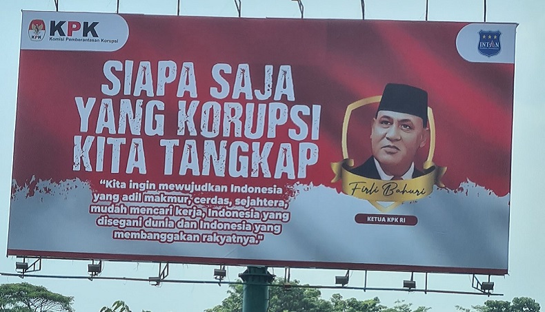 Heboh Baliho Antikorupsi Wajah Firli Bahuri, Ini Kata KPK