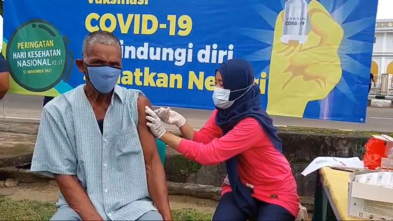 70,66 Persen Lansia di Bangka Tengah Sudah Divaksin Covid-19