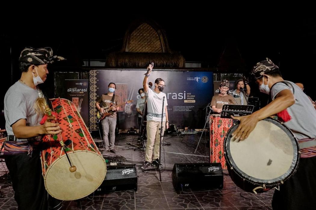 Menparekraf Gagas Komunitas Musik di Mandalika Tampil di MotoGP 2022 dan Side Event G20