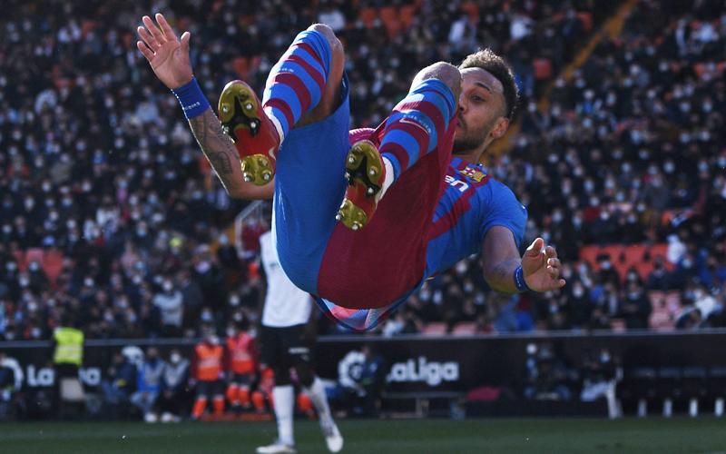 Aubameyang Hattrick Lawan Valencia: Mestalla Seperti Rumah Saya Sendiri!