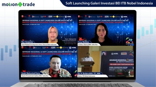 Gaet Investor Milenial di Sulsel, MNC Sekuritas akan Gandeng ITB Nobel Indonesia