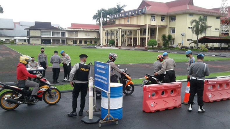 Sekarang Masuk Kawasan Polda Sulut Wajib Tunjukkan Sertifikat Vaksin