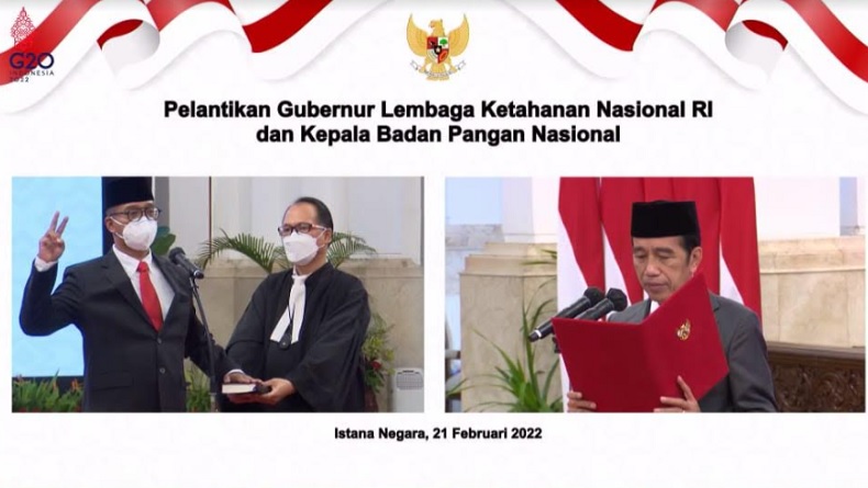 Usai Dilantik Jokowi, Andi Widjajanto Bakal Perkuat Transformasi Lemhannas