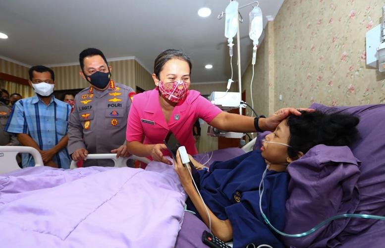 Dijenguk Jenderal Listyo Sigit, Sinta Aulia: Terima Kasih Bapak Kapolri