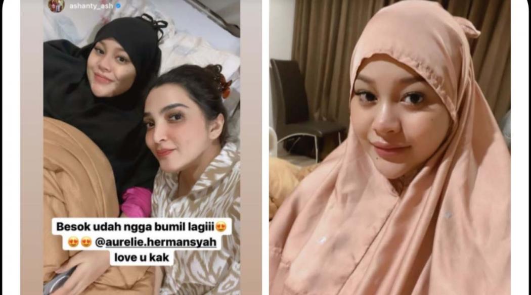 Detik-Detik Jelang Lahiran Baby A, Aurel Hermansyah Masih Lakukan Ini di Kamar Bersalin