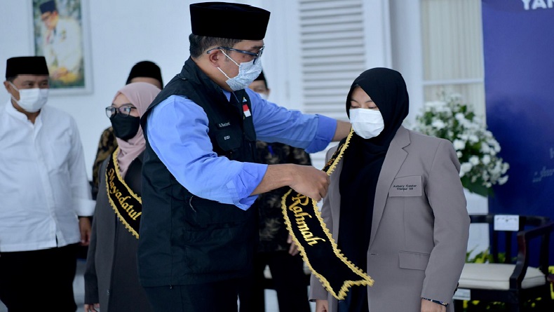 Lepas 550 Calon Mahasiswa Al-Azhar Mesir, Ridwan Kamil: Belajar, Jangan Lain-lain