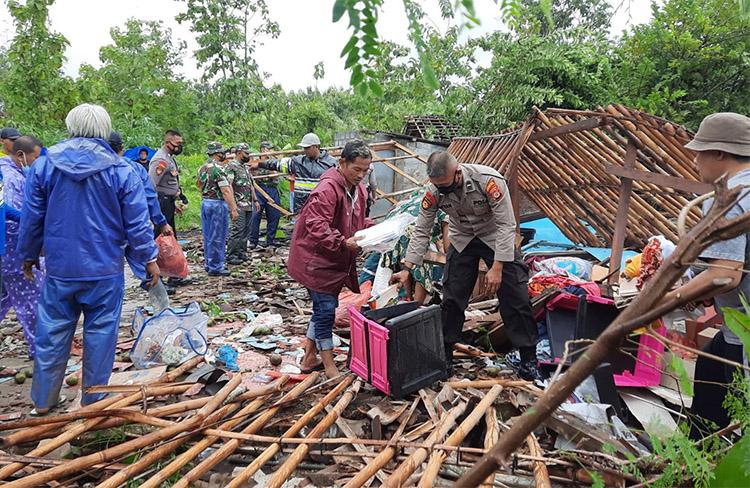 Musibah Angin Kencang Gunungkidul, BNPB Catat 510 Rumah Rusak dan 33 Kategori Berat 