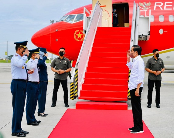 Bertolak ke Sulawesi, Jokowi Akan Resmikan PLTA Poso dan Tol Manado-Bitung
