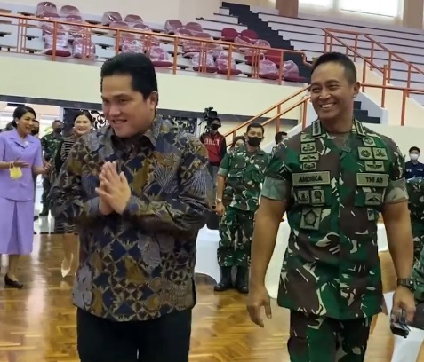 1.775 Putra Putri TNI Dapat Beasiswa Dari Erick Thohir 
