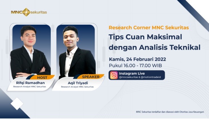 Hujan Cuan! MNC Sekuritas Ungkap Tips Analisis Teknikal di IG Live Sore Ini Pukul 16.00
