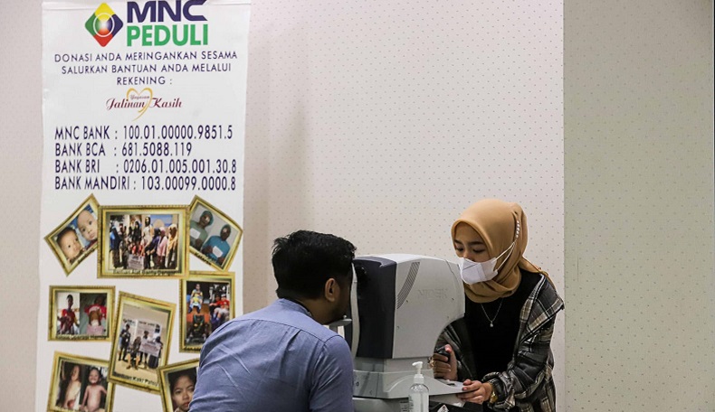 MNC Peduli dan Kasoem Vision Care Adakan Pemeriksaan Mata Gratis untuk Karyawan