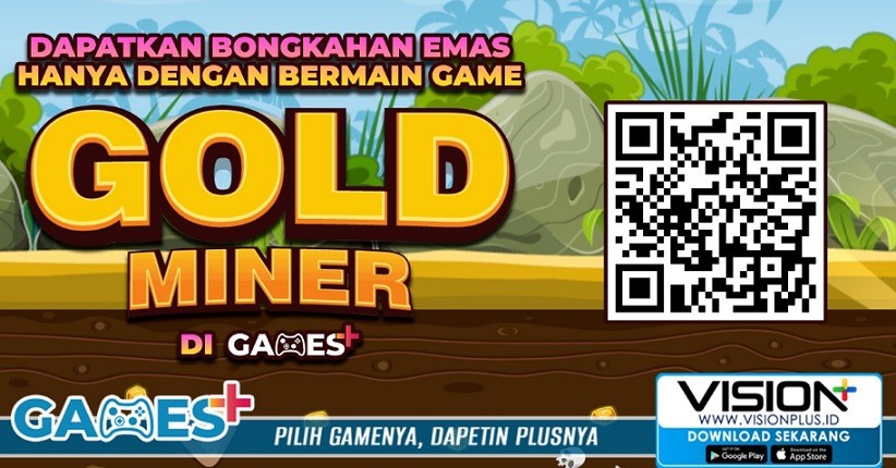 Kumpulkan Berbagai Emas di Game Gold Miner Hanya di Games+