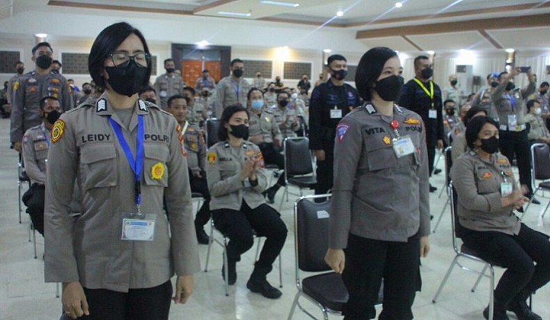 Seleksi Sekolah Inspektur Polisi Polda Sulut, 39 Peserta Lulus, 3 di Antaranya Polwan