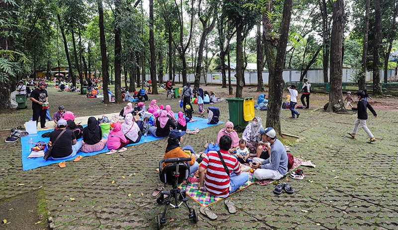 Tak Daftar Online, Banyak Pengunjung Kecewa Gagal Masuk Ragunan