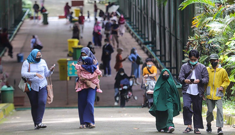 Hari Kedua Lebaran, 7.587 Orang Kunjungi Kebun Binatang Ragunan