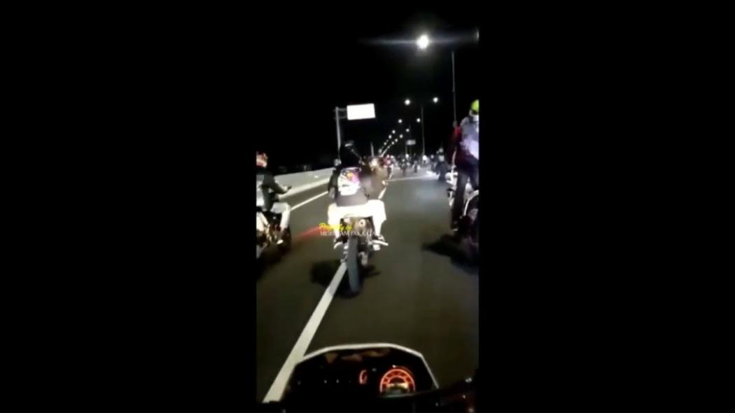 Viral Video Puluhan Pemotor Masuk Tol Pulogebang, Polisi Turun Tangan