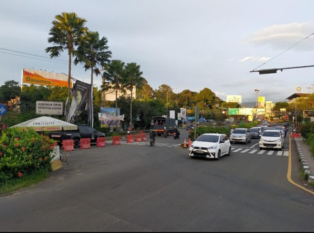 Lalu Lintas di Kawasan Puncak Bogor Kembali Normal Dua Arah