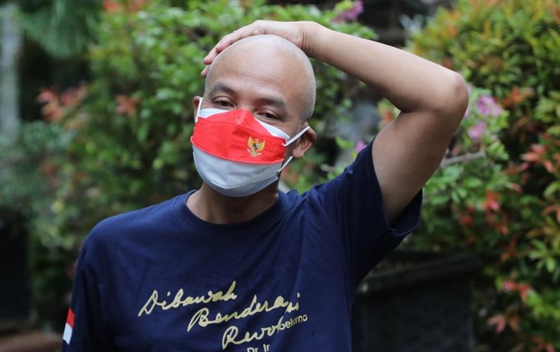 Cukur Gundul, Ganjar: Wujud Empati dan Solidaritas pada Anak Penyintas Kanker