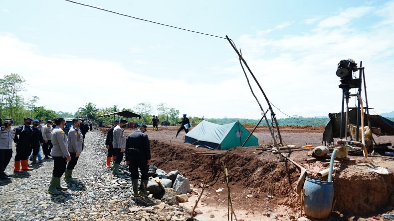 Pembangunan Mako Batalyon D Sat Brimob Polda Jabar di Cineam Tasikmalaya Dikebut