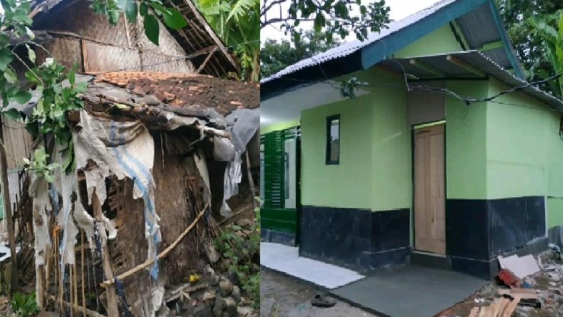 Rumahnya Direnovasi Tentara, Mak Ecah: Hatur Nuhun Pangdam Siliwangi