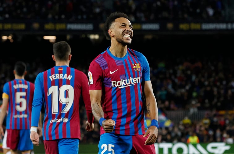 Hasil Barcelona Vs Athletic Bilbao: Aubameyang Tajam, Blaugrana Pesta Gol di Camp Nou