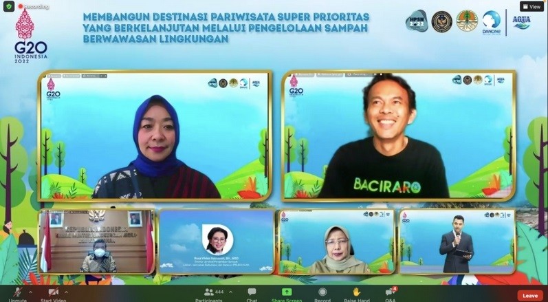 Pemerintah Dorong Pengolahan Sampah Berkelanjutan di Lokasi Wisata Super Prioritas