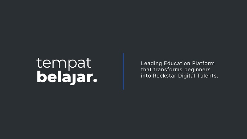 Tempat Belajar, Platform Edukasi Digital yang Siap Ciptakan Talenta Digital Baru untuk Indonesia